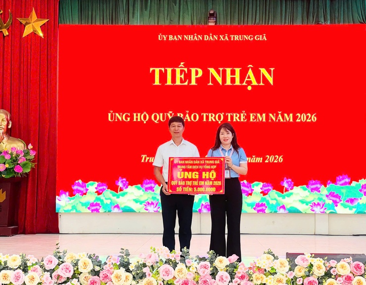 XÃ TRUNG GIÃ PHÁT ĐỘNG THÁNG HÀNH ĐỘNG VÌ TRẺ EM NĂM 2026
VỚI CHỦ ĐỀ “CHUNG TAY VÌ TRẺ EM HẠNH PHÚC, AN TOÀN, VỮNG BƯỚC TRONG KỶ NGUYÊN SỐ”
- Ảnh 5.
