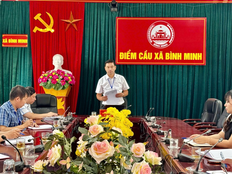 XÃ BÌNH MINH TRIỂN KHAI CÔNG TÁC PHỐI HỢP TỔ CHỨC CHƯƠNG TRÌNH NGHỆ THUẬT CHÀO MỪNG THÀNH CÔNG ĐẠI HỘI ĐẠI BIỂU TOÀN QUỐC HỘI NÔNG DÂN VIỆT NAM LẦN THỨ IX- Ảnh 1.
