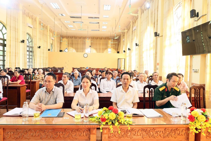 Đơn vị bầu cử số 1 HĐND xã Quảng Bị khoá XXII: Tiếp xúc cử tri trước kỳ họp thứ Hai, nhiệm kỳ 2026-2031- Ảnh 1.