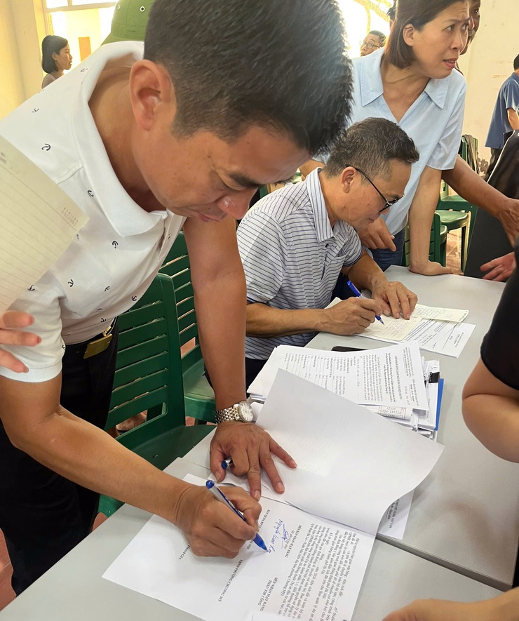 Phường Chương Mỹ đối thoại, tiếp thu ý kiến về 47 phương án bồi thường, hỗ trợ, tái định cư tại TDP Phượng Bãi - Ảnh 11.