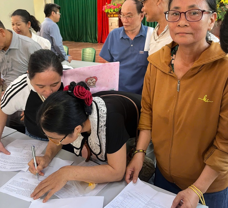 Phường Chương Mỹ đối thoại, tiếp thu ý kiến về 47 phương án bồi thường, hỗ trợ, tái định cư tại TDP Phượng Bãi - Ảnh 13.