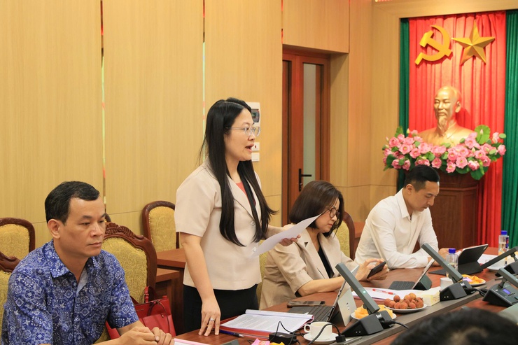 Ban Tuyên giáo và Dân vận Thành ủy Hà Nội tổ chức Hội nghị Khảo sát thực tiễn việc thực hiện Quy chế công tác Dân vận của hệ thống chính trị trên địa bàn xã Thư Lâm- Ảnh 9.