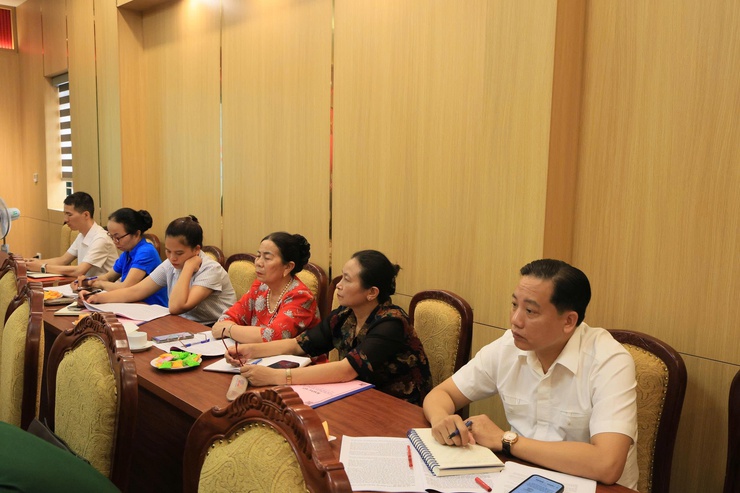 Ban Tuyên giáo và Dân vận Thành ủy Hà Nội tổ chức Hội nghị Khảo sát thực tiễn việc thực hiện Quy chế công tác Dân vận của hệ thống chính trị trên địa bàn xã Thư Lâm- Ảnh 2.