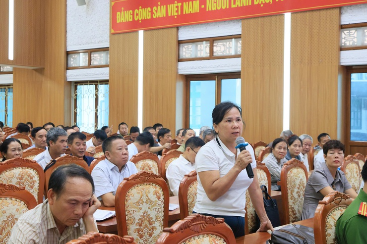 Ủy ban nhân dân xã Thư Lâm tổ chức Hội nghị triển khai KH thực hiện NQ số 19/2025/NQ – HĐND và NQ số 17/2026/NQ – HĐND của Hội đồng nhân dân Thành phố Hà Nội quy định nội dung, mức hỗ trợ đóng BHXH tự nguyện, BHYT - Ảnh 10.