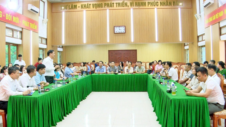 THƯ LÂM GẶP MẶT ĐẠI BIỂU CÁC CƠ QUAN BÁO CHÍ NHÂN KỶ NIỆM 101 NĂM NGÀY BÁO CHÍ CÁCH MẠNG VIỆT NAM- Ảnh 12.
