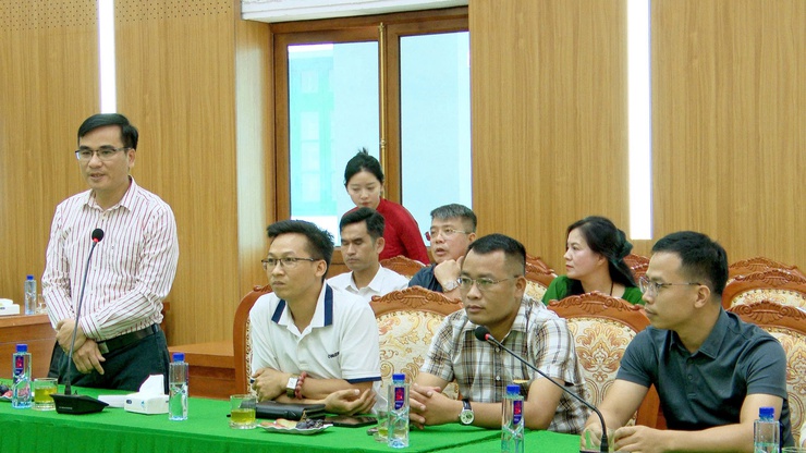 THƯ LÂM GẶP MẶT ĐẠI BIỂU CÁC CƠ QUAN BÁO CHÍ NHÂN KỶ NIỆM 101 NĂM NGÀY BÁO CHÍ CÁCH MẠNG VIỆT NAM- Ảnh 10.