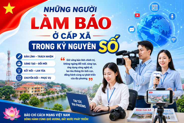 Những người làm báo ở cấp xã trong kỷ nguyên số- Ảnh 1.