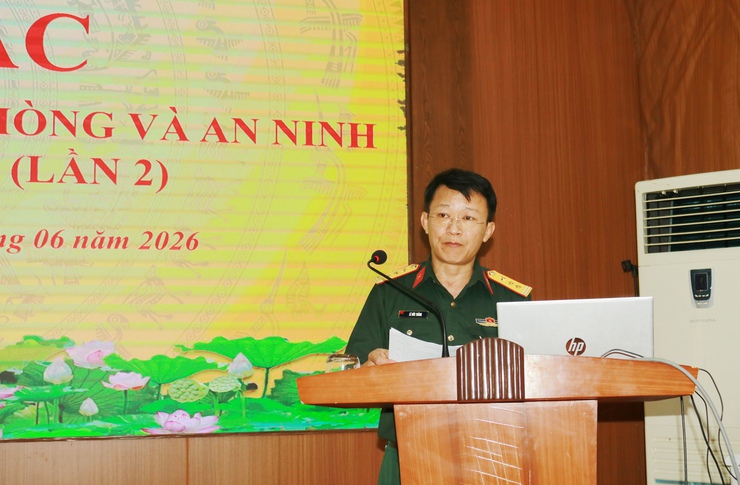Quốc Oai khai mạc lớp bồi dưỡng kiến thức quốc phòng và an ninh đối tượng 4 năm 2026- Ảnh 5.
