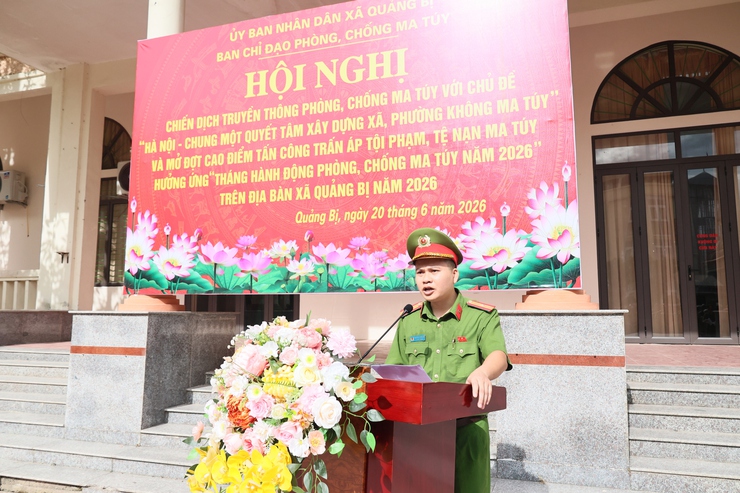 Quảng Bị phát động cao điểm phòng, chống ma túy, quyết tâm xây dựng địa bàn không ma túy- Ảnh 5.