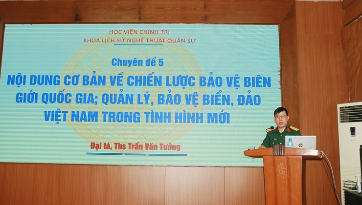 Quốc Oai khai mạc lớp bồi dưỡng kiến thức quốc phòng và an ninh đối tượng 4 năm 2026- Ảnh 6.