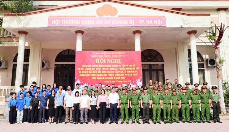 Quảng Bị phát động cao điểm phòng, chống ma túy, quyết tâm xây dựng địa bàn không ma túy- Ảnh 1.