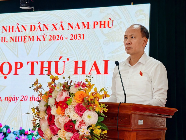 HĐND xã Nam Phù thông qua nhiều Nghị quyết quan trọng trong chặng đường mới- Ảnh 4.