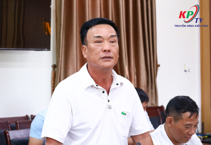 UB MTTQ xã Kiều Phú tổ chức hội nghị phản biện xã hội về dự thảo Đề án sắp xếp các thôn trên địa bàn xã- Ảnh 6.