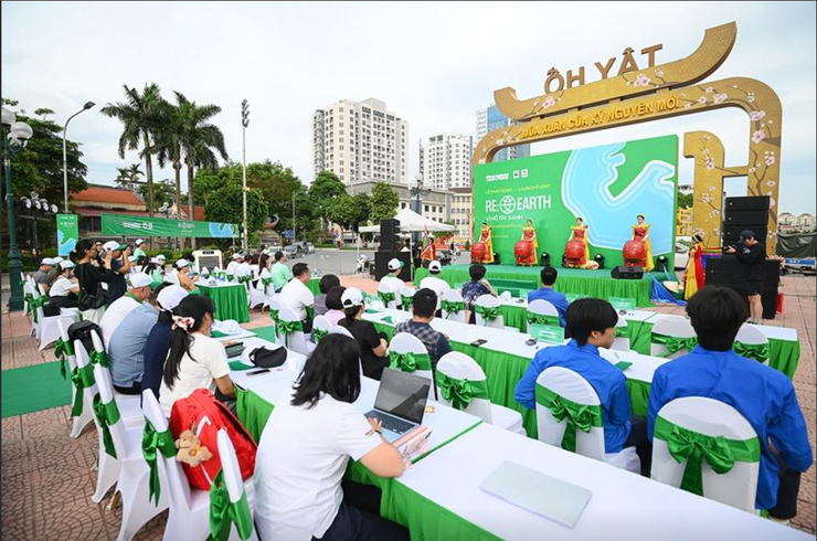 Lễ phát động “Re:Earth -Vì Hồ Tây Xanh” lan tỏa hành động bảo vệ môi trường- Ảnh 1.