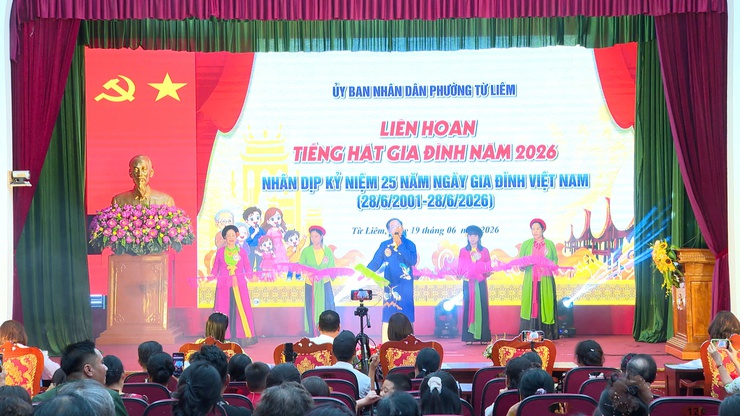 Liên hoan Tiếng hát gia đình phường Từ Liêm năm 2026- Ảnh 7.