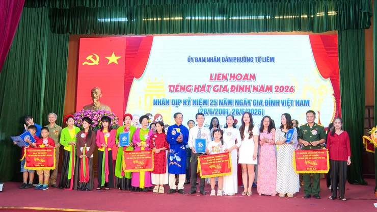Liên hoan Tiếng hát gia đình phường Từ Liêm năm 2026- Ảnh 8.
