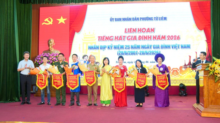 Liên hoan Tiếng hát gia đình phường Từ Liêm năm 2026- Ảnh 3.