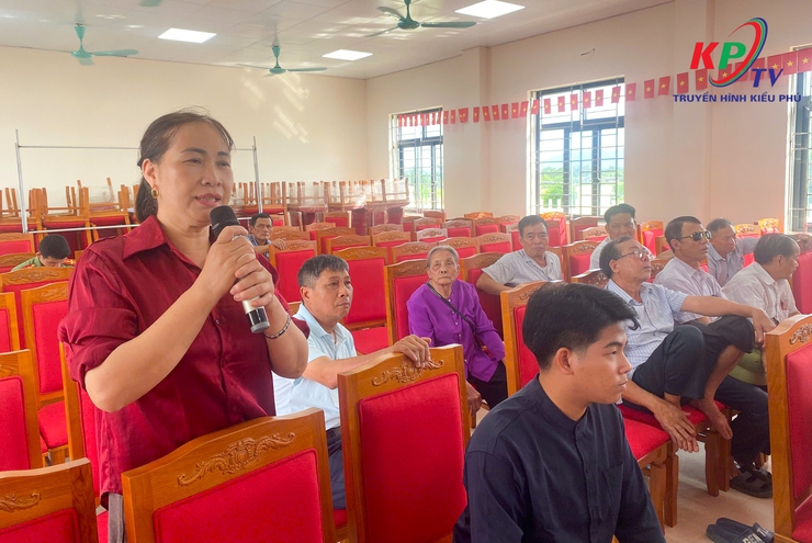 Tổ Đại biểu số 8 HĐND xã Kiều Phú tiếp xúc cử tri trước kỳ họp thường lệ giữa năm 2026- Ảnh 3.