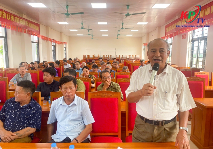 Tổ Đại biểu số 8 HĐND xã Kiều Phú tiếp xúc cử tri trước kỳ họp thường lệ giữa năm 2026- Ảnh 5.