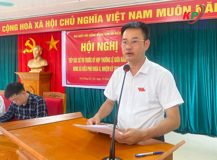 Tổ Đại biểu số 8 HĐND xã Kiều Phú tiếp xúc cử tri trước kỳ họp thường lệ giữa năm 2026- Ảnh 8.