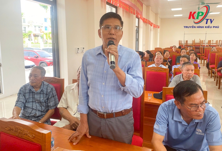 Tổ Đại biểu số 8 HĐND xã Kiều Phú tiếp xúc cử tri trước kỳ họp thường lệ giữa năm 2026- Ảnh 6.