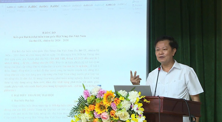 Hội Nông dân xã Phúc Thọ khai giảng Lớp bồi dưỡng nghiệp vụ công tác Hội năm 2026- Ảnh 1.