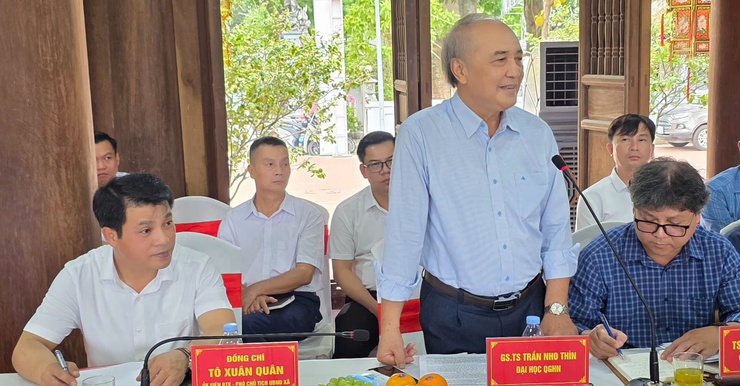 Mở rộng đền Hát Môn: Tôn vinh các tướng lĩnh khởi nghĩa Hai Bà Trưng- Ảnh 4.