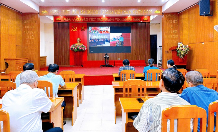 Phường Thanh Liệt dự hội nghị tiếp xúc cử tri với đại biểu HĐND thành phố tổ đại biểu số 17- Ảnh 4.