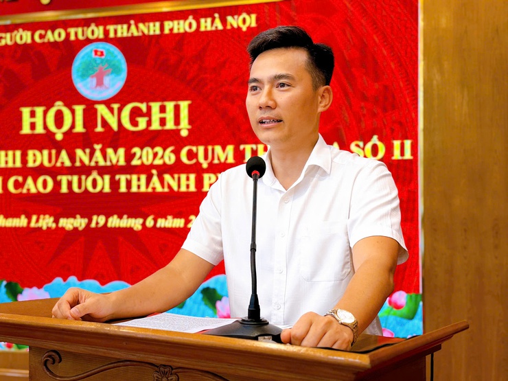 Hội Người cao tuổi thành phố Hà Nội ký giao ước thi đua năm 2026 Cụm thi đua số II- Ảnh 8.