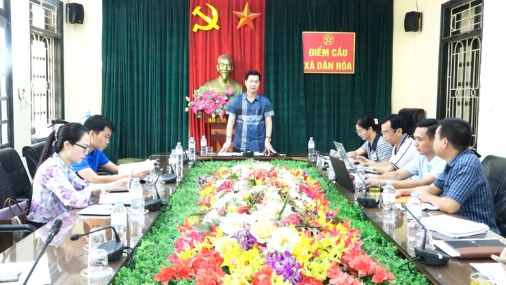 HỘI NGHỊ KIỂM TRA, RÀ SOÁT HIỆN TRẠNG QUẢN LÝ VÀ SỬ DỤNG ĐẤT CÔNG ÍCH TRÊN ĐỊA BÀN XÃ DÂN HÒA- Ảnh 1.