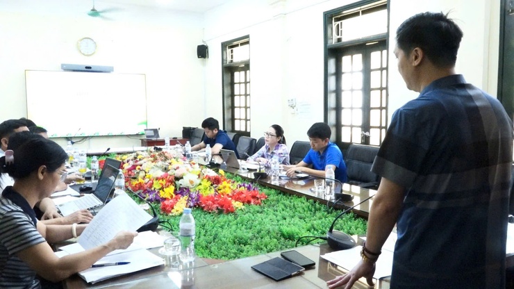 HỘI NGHỊ KIỂM TRA, RÀ SOÁT HIỆN TRẠNG QUẢN LÝ VÀ SỬ DỤNG ĐẤT CÔNG ÍCH TRÊN ĐỊA BÀN XÃ DÂN HÒA- Ảnh 5.