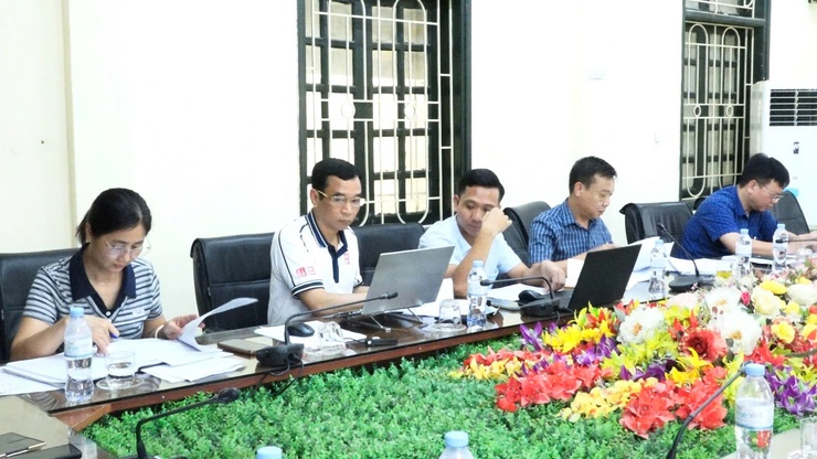 HỘI NGHỊ KIỂM TRA, RÀ SOÁT HIỆN TRẠNG QUẢN LÝ VÀ SỬ DỤNG ĐẤT CÔNG ÍCH TRÊN ĐỊA BÀN XÃ DÂN HÒA- Ảnh 3.