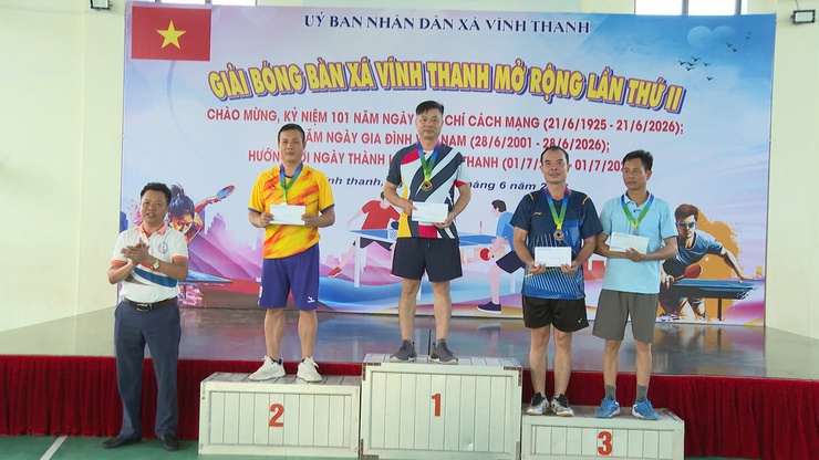 XÃ VĨNH THANH KHAI MẠC GIẢI BÓNG BÀN MỞ RỘNG LẦN THỨ II NĂM 2026- Ảnh 16.