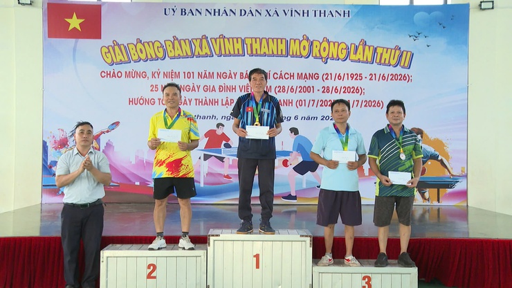 XÃ VĨNH THANH KHAI MẠC GIẢI BÓNG BÀN MỞ RỘNG LẦN THỨ II NĂM 2026- Ảnh 17.