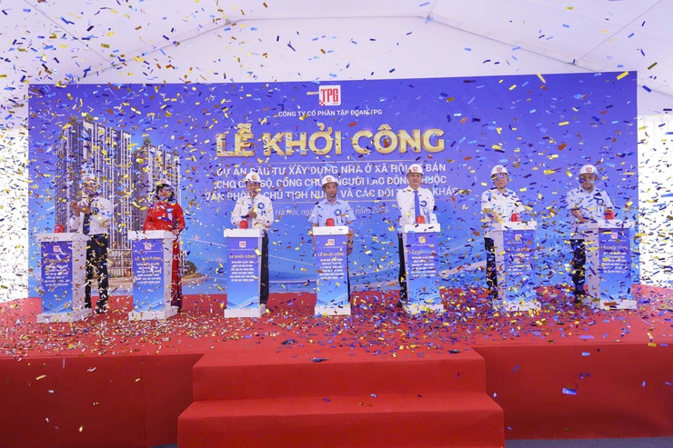 PHƯỜNG BỒ ĐỀ: KHỞI CÔNG DỰ ÁN ĐẦU TƯ XÂY DỰNG NHÀ Ở XÃ HỘI ĐỂ BÁN CHO CÁN BỘ, CÔNG CHỨC, NGƯỜI LAO ĐỘNG THUỘC VĂN PHÒNG CHỦ TỊCH NƯỚC VÀ CÁC ĐỐI TƯỢNG KHÁC- Ảnh 4.