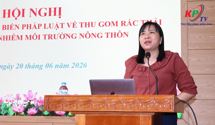 Tuyên truyền, phổ biến pháp luật về thu gom rác thải và xử lý ô nhiễm môi trường nông thôn- Ảnh 3.