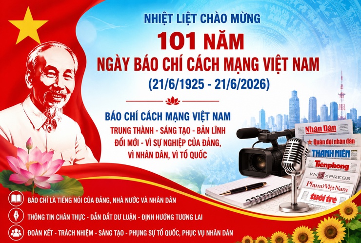 TỪ NGỌN LỬA CHỦ TỊCH HỒ CHÍ MINH THẮP SÁNG ĐẾN HÀNH TRÌNH PHỤNG SỰ NHÂN DÂN CỦA BÁO CHÍ CÁCH MẠNG VIỆT NAM- Ảnh 3.