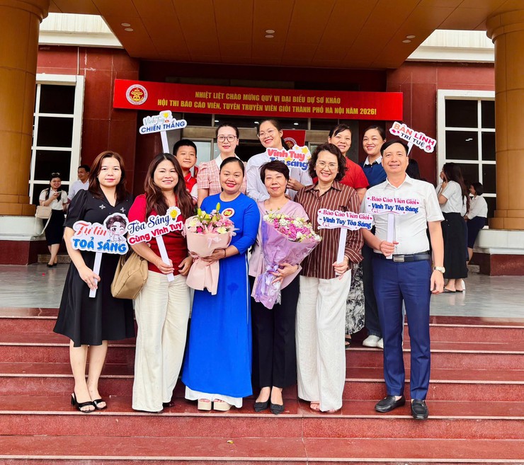PHƯỜNG VĨNH TUY THAM GIA SƠ KHẢO HỘI THI BÁO CÁO VIÊN, TUYÊN TRUYỀN VIÊN GIỎI THÀNH PHỐ HÀ NỘI NĂM 2026- Ảnh 2.