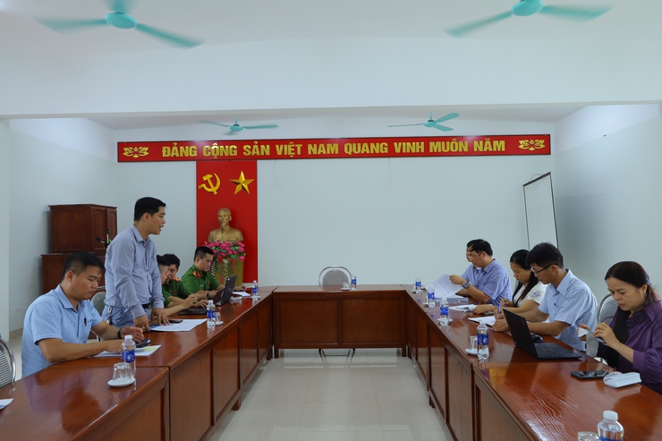 UBND xã Suối Hai kiểm tra các điều kiện phòng cháy chữa cháy tại Trạm NC& SX tinh đông lạnh Moncada- Ảnh 1.