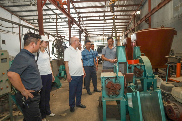 Hội Doanh nghiệp xã Suối Hai tiếp tục chương trình tham quan kết nối và chia sẻ kinh nghiệm phát triển doanh nghiệp- Ảnh 1.