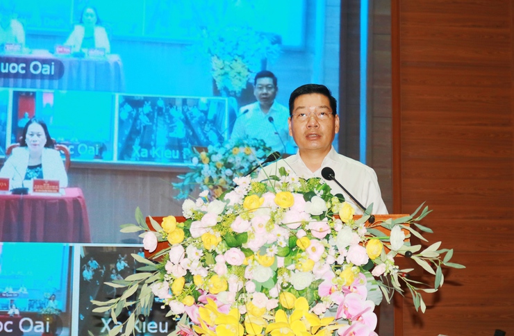 Đại biểu HĐND thành phố Hà Nội đơn vị bầu cử số 25 tiếp xúc cử tri trước kỳ họp thường lệ giữa năm 2026- Ảnh 11.