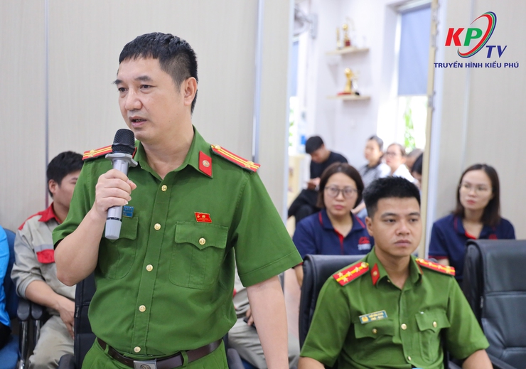 XÃ Kiều Phú ra mắt mô hình "Doanh nghiệp không ma túy" và đẩy mạnh tuyên truyền phòng, chống ma túy trong công nhân lao động- Ảnh 3.