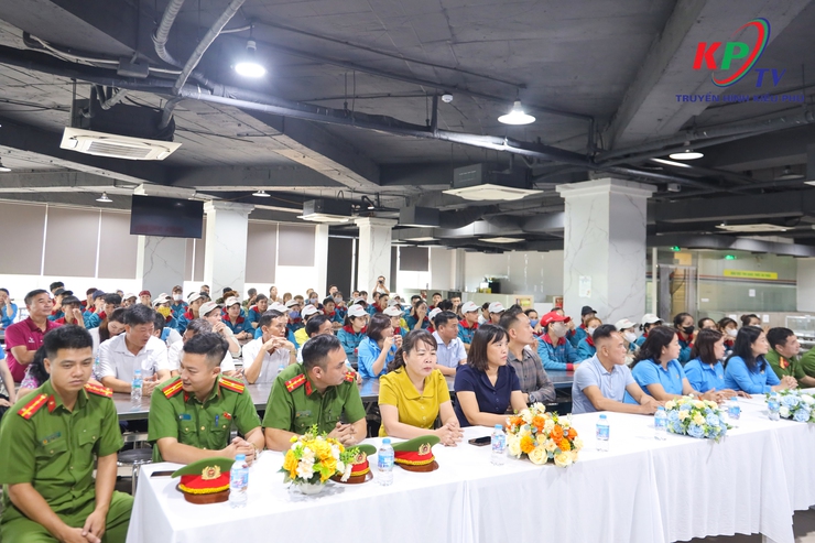 XÃ Kiều Phú ra mắt mô hình "Doanh nghiệp không ma túy" và đẩy mạnh tuyên truyền phòng, chống ma túy trong công nhân lao động- Ảnh 7.