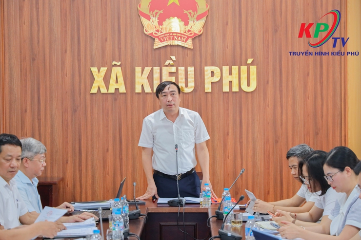 Đảng ủy xã Kiều Phú thảo luận, cho ý kiến vào các đề án sắp xếp, kiện toàn chi bộ thôn và nhân sự cấp ủy- Ảnh 5.