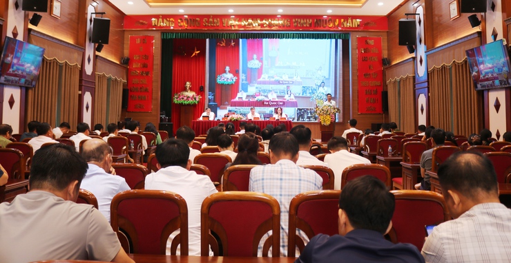 Đại biểu HĐND thành phố Hà Nội đơn vị bầu cử số 25 tiếp xúc cử tri trước kỳ họp thường lệ giữa năm 2026- Ảnh 1.
