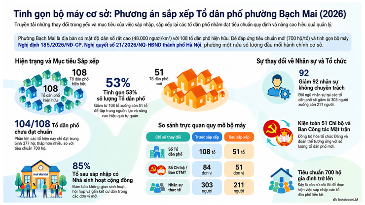 Phường Bạch Mai: Tuyên truyền phương án sắp xếp tổ dân phố năm 2026- Ảnh 11.
