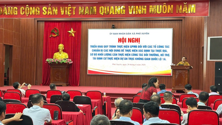 Xã Phú Xuyên triển khai quy trình thực hiện công tác giải phóng mặt bằng Dự án trục không gian Quốc lộ 1A- Ảnh 2.