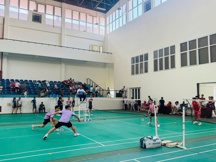 Sôi nổi khai mạc Giải Cầu lông mở rộng xã Quang Minh năm 2026- Ảnh 4.