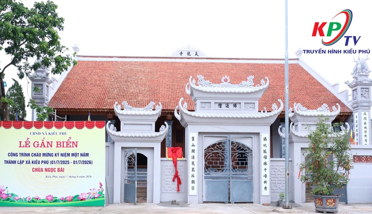 Xã Kiều Phú gắn biển các công trình Dự án hướng đến chào mừng 1 năm thành lập xã- Ảnh 2.