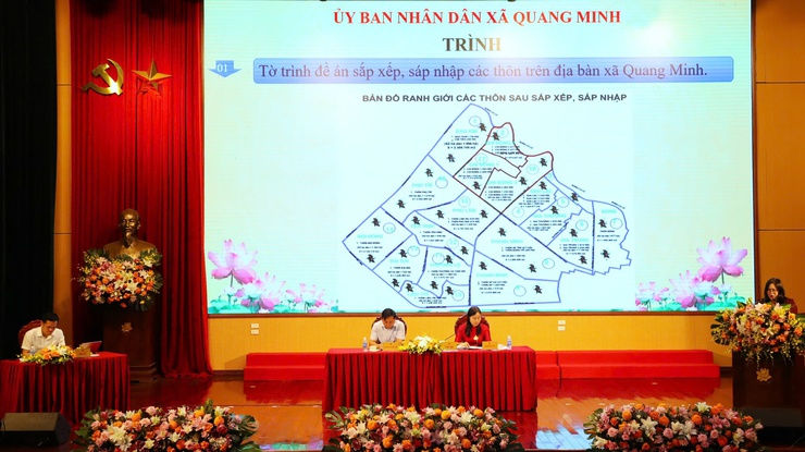 HĐND XÃ QUANG MINH TỔ CHỨC KỲ HỌP THỨ TƯ, KHÓA II, NHIỆM KỲ 2026 – 2031- Ảnh 1.